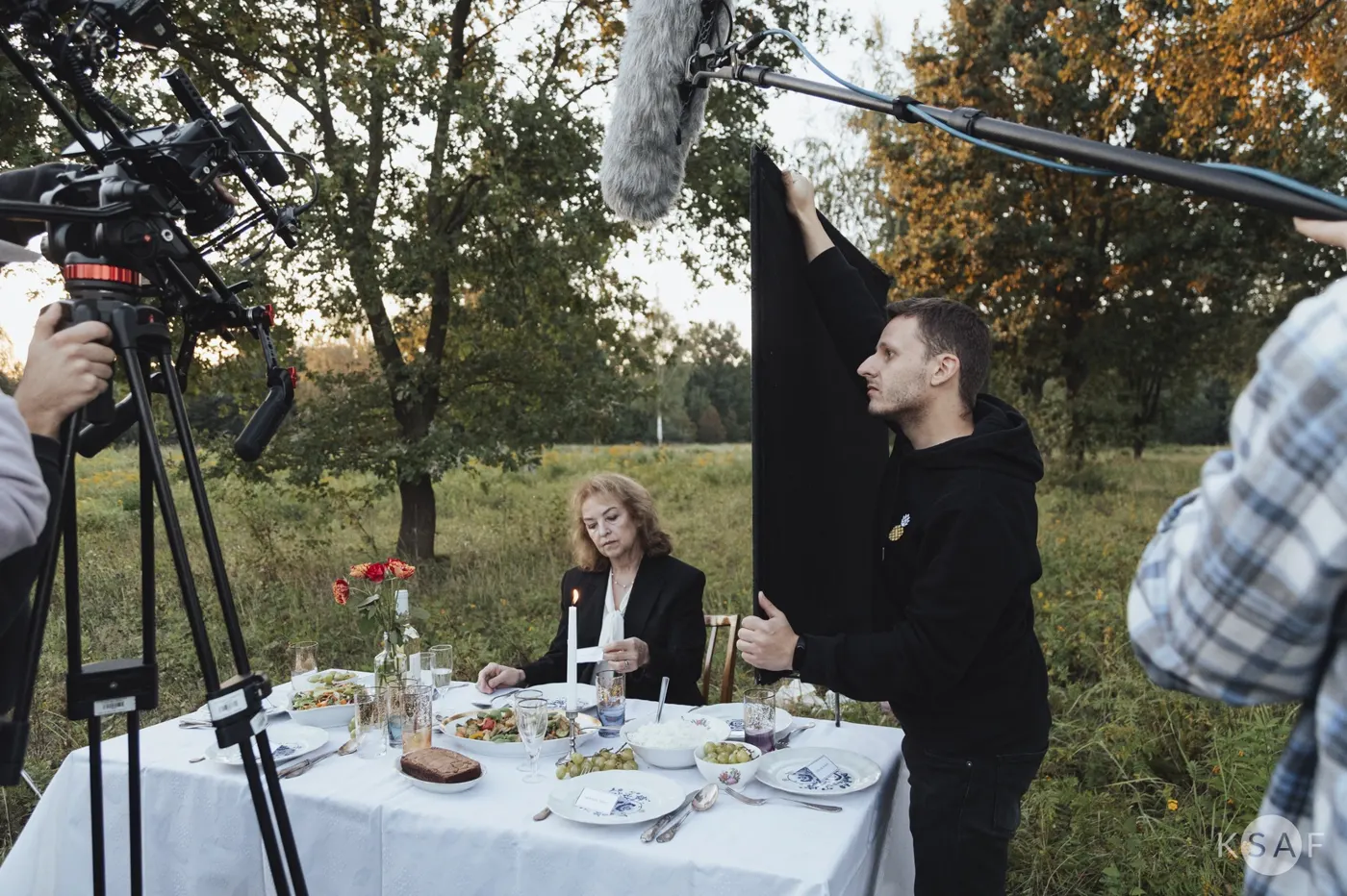 Ekipa podczas realizacji filmu w 48 godzin